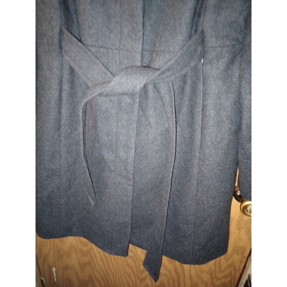 Old Navy ON Overcoat Womens Size Large Belted Buttoned Lined Wool Blend 36×36 - Picture 10 of 16
